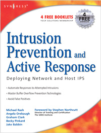 Intrusion Prevention Book Chapter Posted